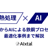 熱処理とは | 基礎知識からAIによる鉄鋼プロセス最適化事例まで解説