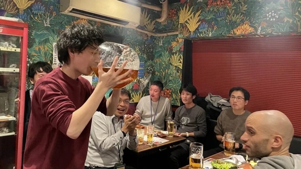 2025年周年祭 関さんと曙ジョッキの記念撮影