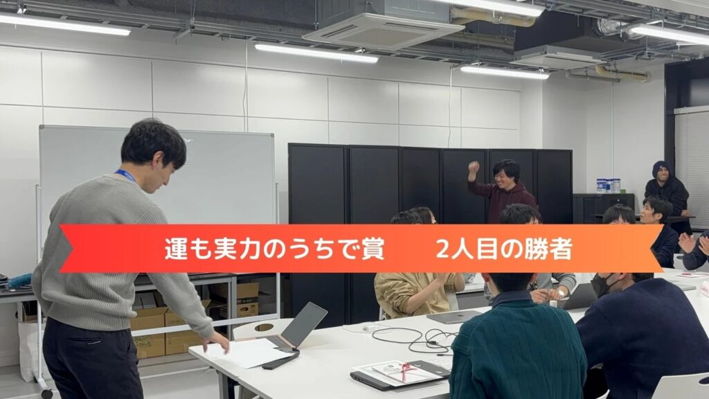 2024年表彰 運も実力のうちで賞受賞2人目