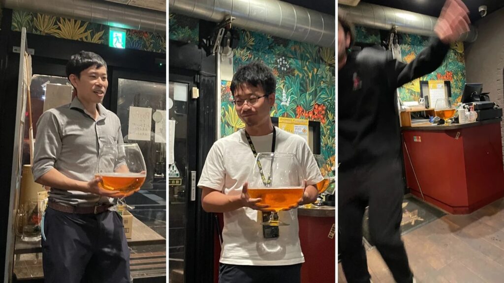 5周年祭 各部長からの挨拶の様子