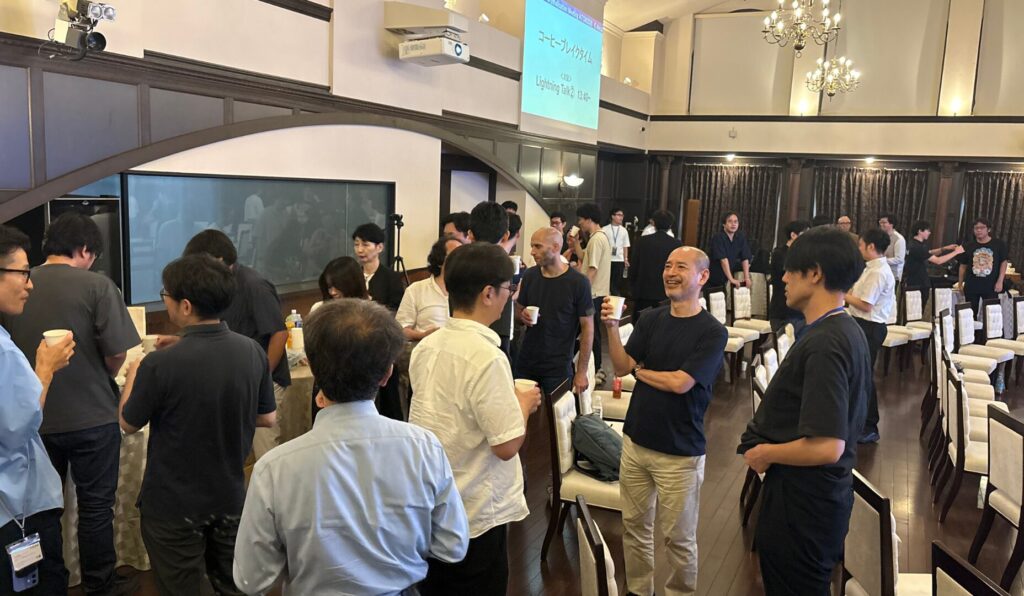 コーヒーブレイクタイムの様子